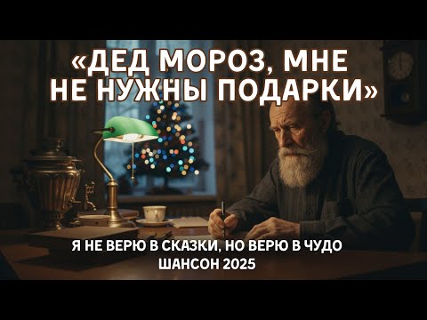 Душевный шансон: «Дед мороз, мне не нужны подарки» #Шансон #НовыйГод #ПисьмоДедуМорозу