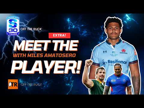 INTERVIEW: Meet Australia's newest enforcer lock | Miles Amatosero, on his journey in rugby and life