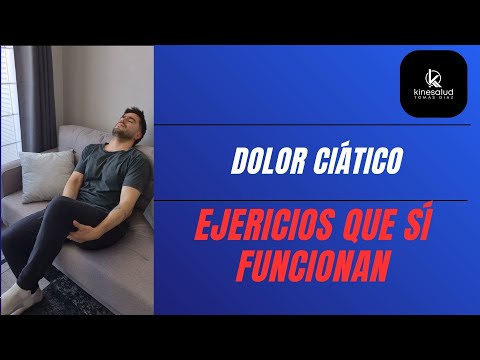 Dolor ciático: 5 ejercicios que SÍ funcionan (alivio real y progresivo).