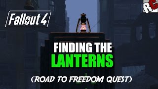 Fallout 4 - How to find Lanterns for &quot;Road to Freedom Quest&quot; - Lamp Guide for Railroad Quest