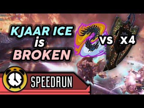 How Strong are FOUR KJAAR ICE CB Against Alatreon?! - Run analysis, thoughts, tips, etc MHW Iceborne