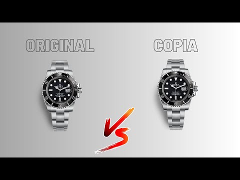 Rolex Original vs Copia   ¿Ves las Diferencias?