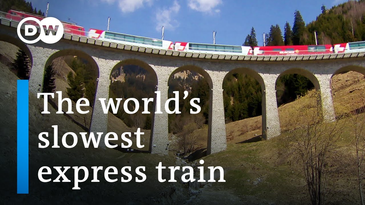 By train from St. Moritz to the Matterhorn – The Glacier Express