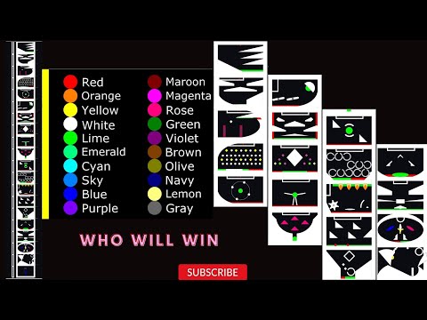 15 Times Eliminations Marble Race (20 Marbles) in Algodoo