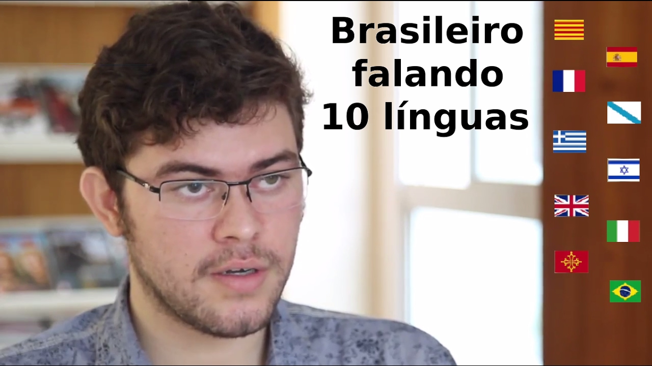 Brazilian speaking 10 languages