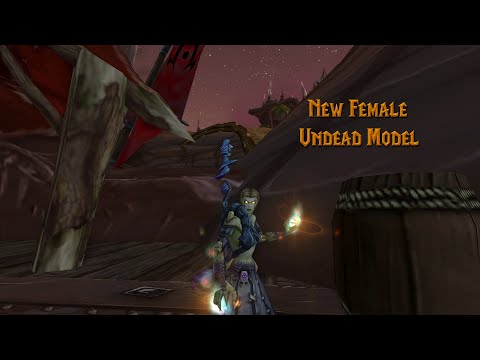 WoW: Warlords of Draenor - New Female Undead Model Creation