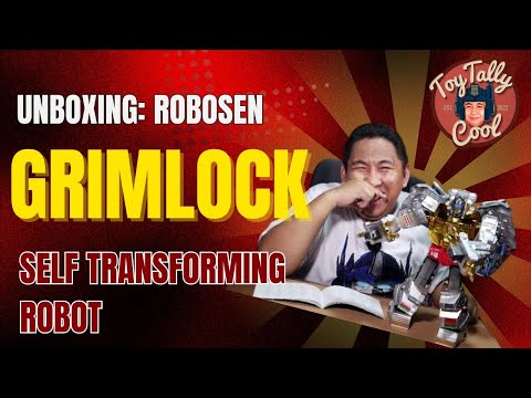 Unboxing the Robosen Grimlock
