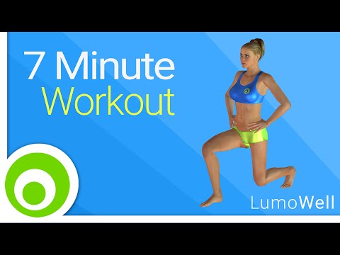 7 Minute Workout to lose weight fast, burn fat and tone your body