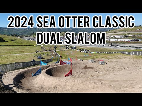 Racing Dual Slalom at Sea Otter Classic 2024!