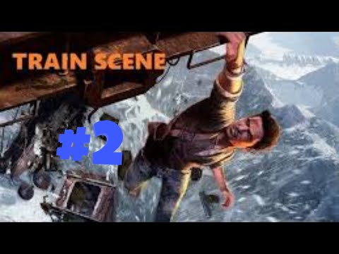 Uncharted 2 train scene gameplay PS5 part2