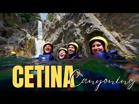 Cetina canyoning in Croatia - WALKTHROUGH