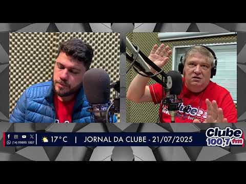 Jornal da Clube - 21/07/2025 - Edição da Manhã