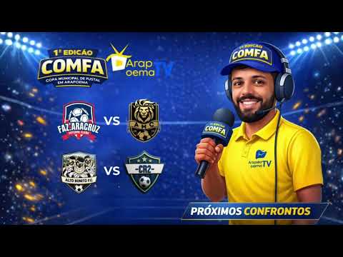 COMFA - COPA MUNICIPAL DE FUTSAL EM ARAPOEMA - SEGUNDA RODADA
