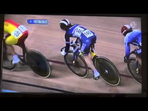 UCI World Cup New Zealand 2015: Women's Keirin SF Lee WS, Guo S, Basova