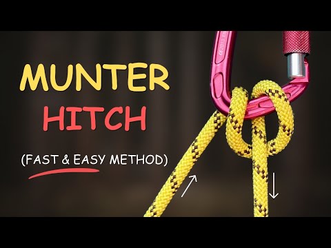 How to Tie a Munter Hitch Knot (Fast & Easy Method)