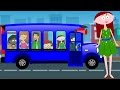 Wheels On The Bus Go Round And Round Nursery Rhymes And Kids Songs