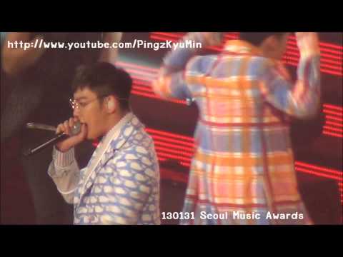 130131 BIGBANG - FANTASTIC BABY @ Seoul Music Awards [ GD & TOP Focus ]