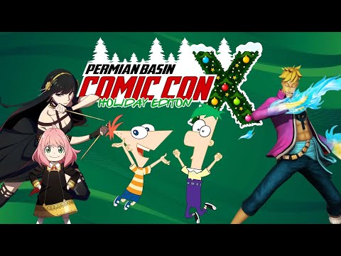 Permian Basin Comic Con X Holiday Edition 2022 | Meeting Marco the Phoenix, Kyle Phillips!