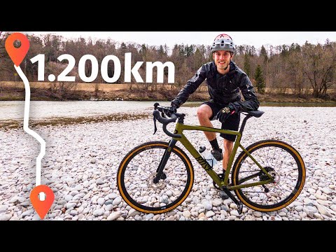 Start: Große Gravelbike-Tour durch Deutschland (1.200km) Nord-Süd