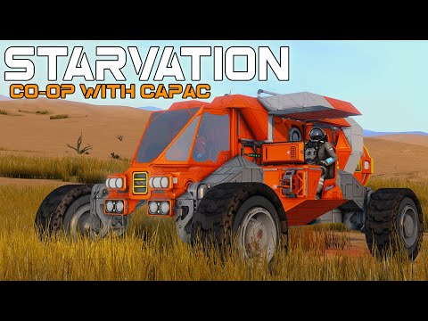 Starving with Capac | Space Engineers Co-op Survival, Vanilla adjacent