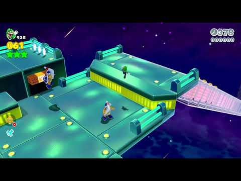 Super Mario 3D World (Switch) 4-3 Itemless Speedrun - Time: 43