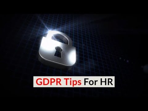 GDPR Tips For HR