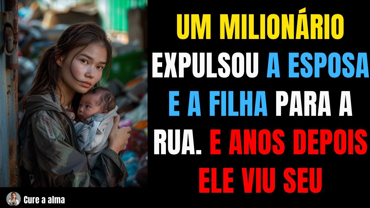 Um milionário expulsou a esposa e a filha para a rua. E anos depois ele viu seu