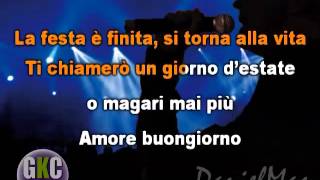 Cesare Cremonini Greygoose karaoke instrumental cori