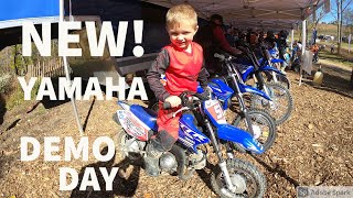 We Test Ride New Dirt Bikes! - Yamaha Demo Day TTR50 + YZ250F