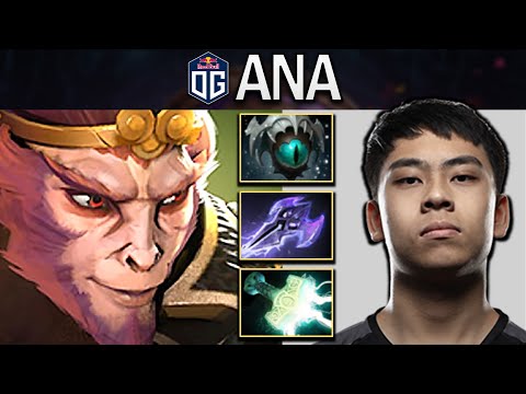 OG.ANA SMURF MONKEY KING WITH 20 KILLS & MAGE SLAYER - DOTA 2 7.31 GAMEPLAY