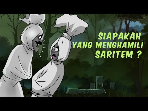 Ketika Ocong Ketemu Pocong Seram - Kartun Hantu Lucu