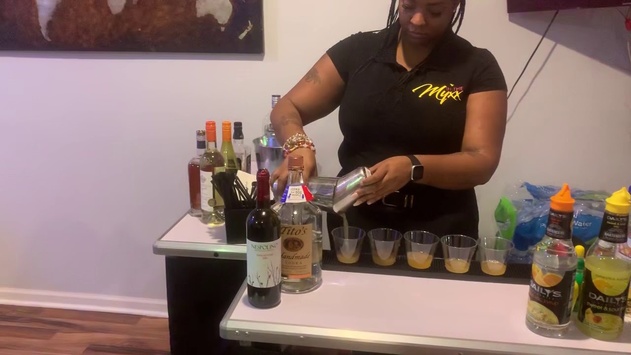 Promotional video thumbnail 1 for In the Myxx Mobile Bartending Service