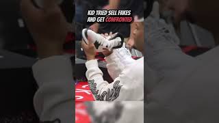 He Confronted Him After He Tried To Sell Him Fakes 😳 (via culture_kickstv/TT) #shorts