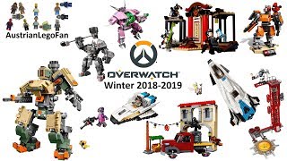 All Lego Overwatch Sets Winter 2018-2019 - Compilation - Lego Speed Build Review by AustrianLegoFan