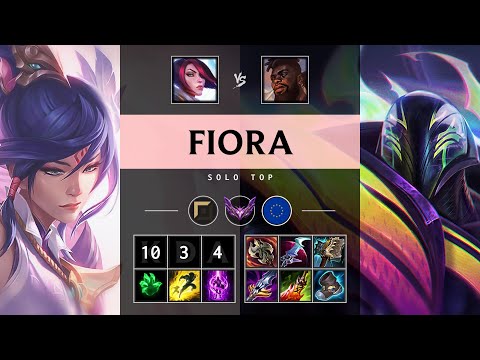 Fiora Top vs K'Sante: Unstoppable - EUW Master Patch 14.23