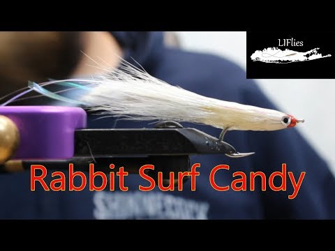 Rabbit Surf Candy Fly Tying Tutorial, LIFliesMike Saltwater Flytying
