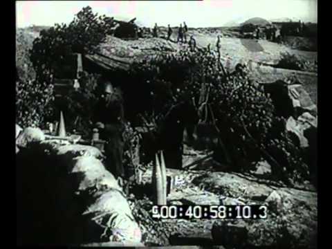 "Preparation of artillery actions against enemy positions