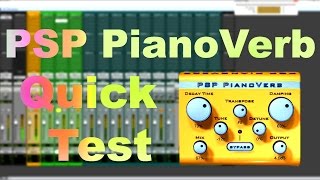 Video thumbnail for See what PSP Audioware FREE PianoVerb can do by Andrei Martinez Agras