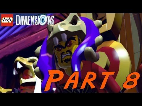 LEGO: Dimensions Gameplay Walkthrough Part 8 - Master Chen Ninjago (PS4 XBOX 60 FPS 1080P)