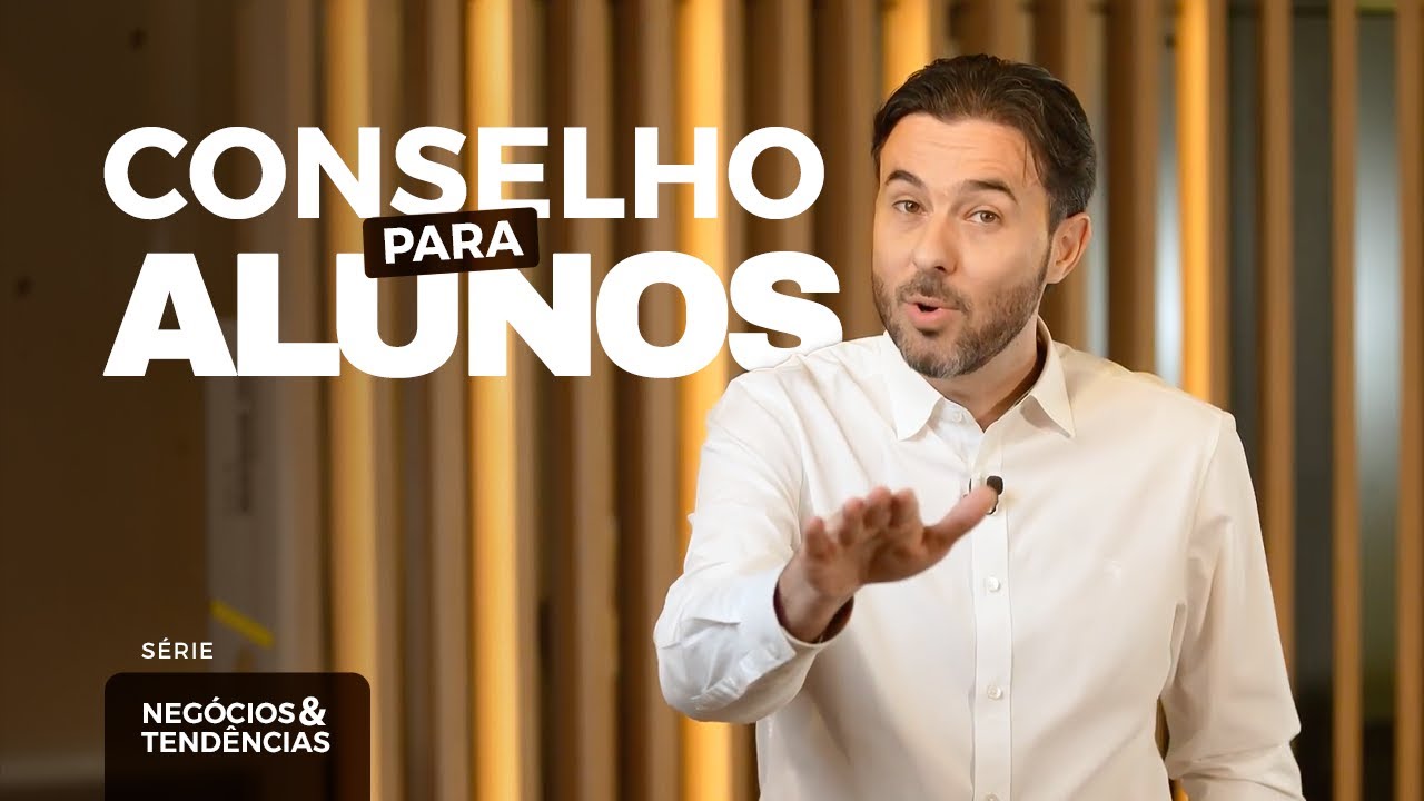 Alunos, ouçam esses conselhos!