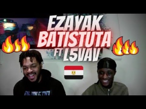 UK REACTS TO BATISTUTA - ازيك - Ezayak Ft. L5VAV (Official Music Video) (EGYPTIAN RAP) 🔥 🇪🇬