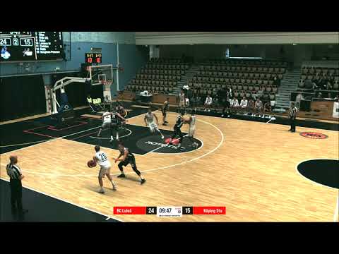 Andrew Smith 10 poäng, 9 returer & 4 blockar vs. Köping Stars