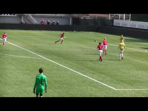 2017-03-25, Fabian in actie tijdens PSV/Helmond O11 - Vitesse O11.
