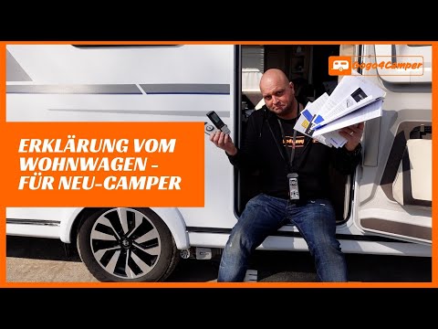INSTRUCTION & commissioning of the CARAVAN - how to do it the first time | incl. gas, water & cou...