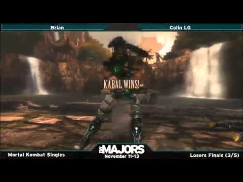 Northwest Majors Top 8 Mortal Kombat - Brian vs Colin LG - Losers Finals