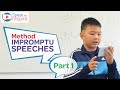 Speak to Inspire - Frameworks for Impromptu Speeches Part 1