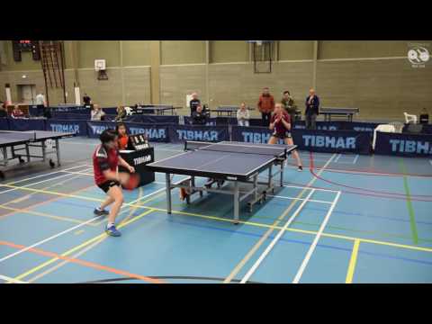 Shuohan Men - Vera van Boheemen | Ontknoping meisjes junioren Finale