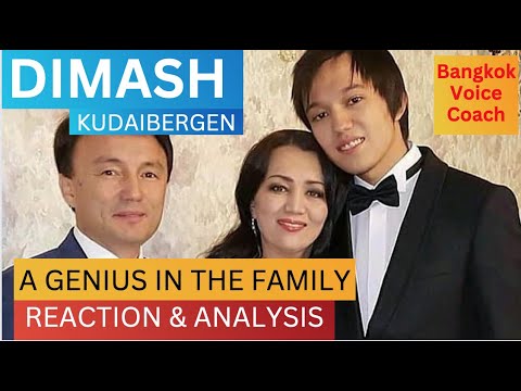 DIMASH: 'A Genius in the Family' Vocal Coach Analysis & Reaction