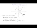 Applied Cryptography 6 Elliptic Curve Cryptography ECC