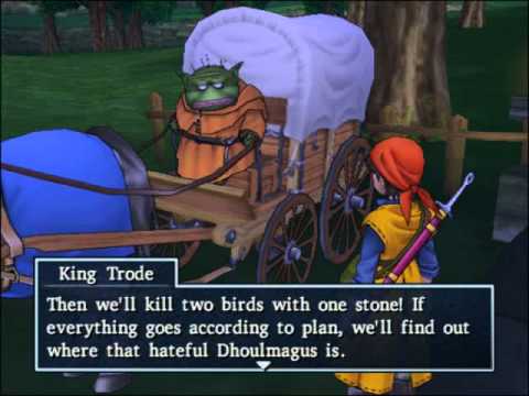 08 Dragon Quest 8 Cut-scene - Talking to Trode After Valentina's Request